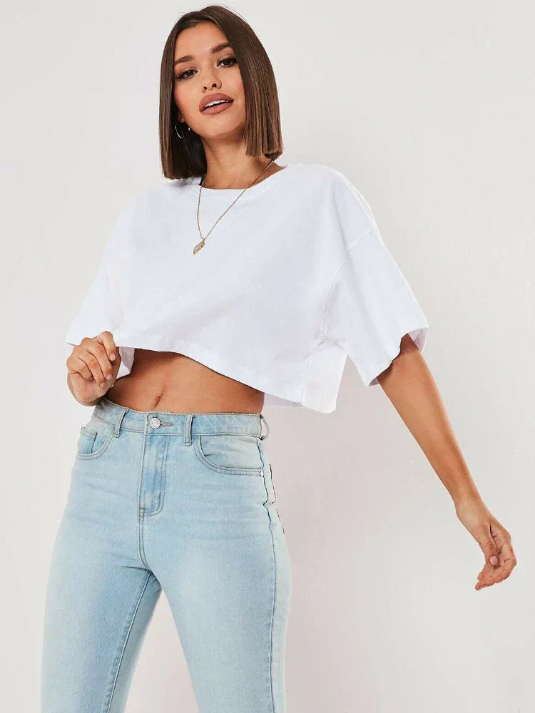 Kirsti - Ladies Crop Top