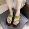 Summer clip-toe sandals