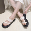 Summer clip-toe sandals