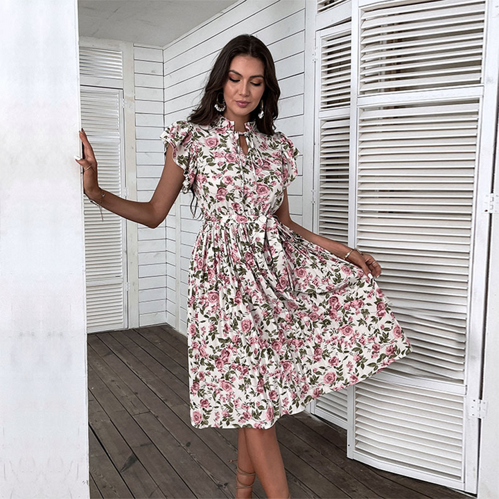 Exquisite and Elegant Floral Dress