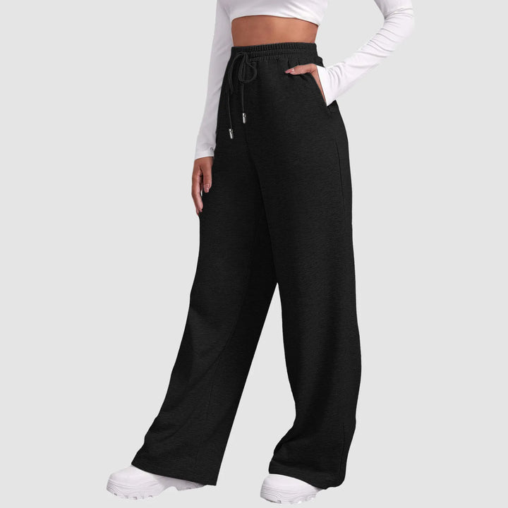 Wide Leg Lined Jogging Pants