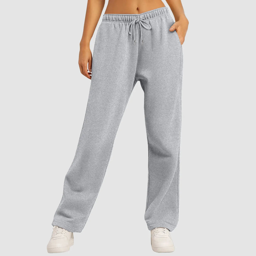 Wide Leg Lined Jogging Pants