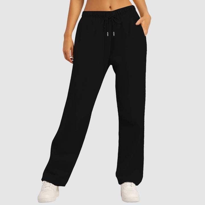 Wide Leg Lined Jogging Pants