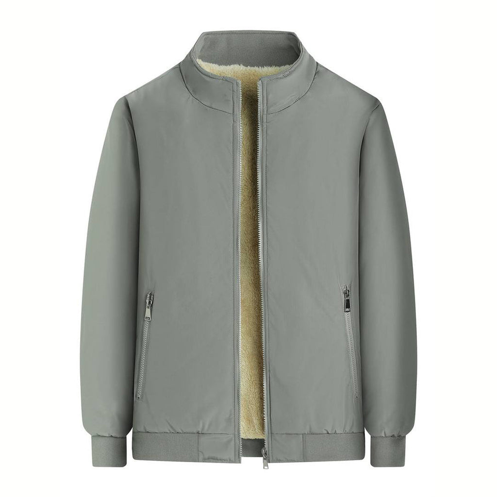 Men's - Bomber Jacket - Warm Lined Water-Repellent