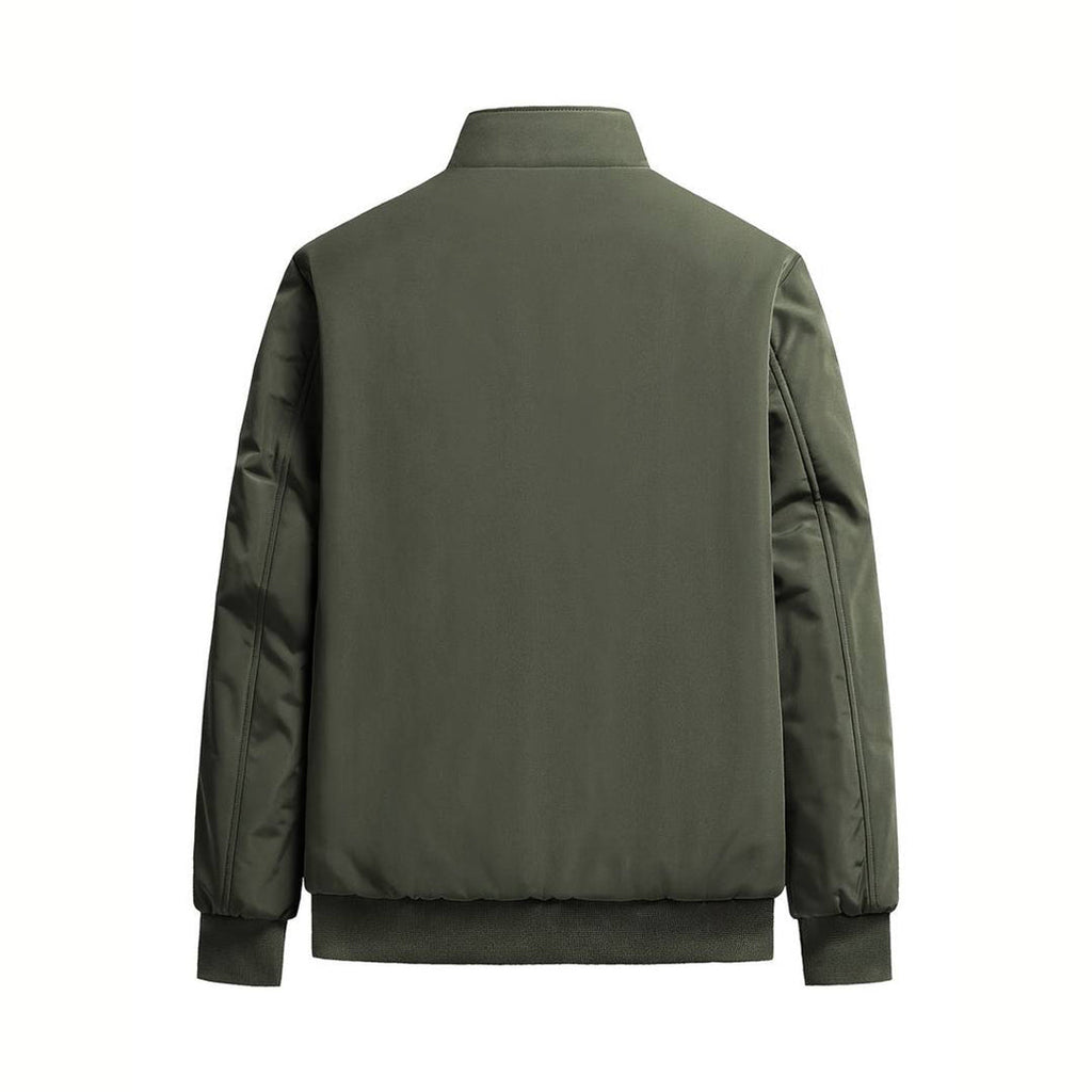 Men's - Bomber Jacket - Warm Lined Water-Repellent