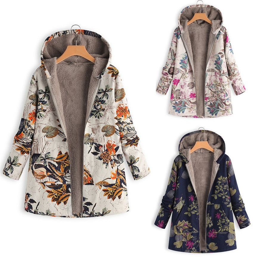 Daniela™ Patterned jacket in vintage style