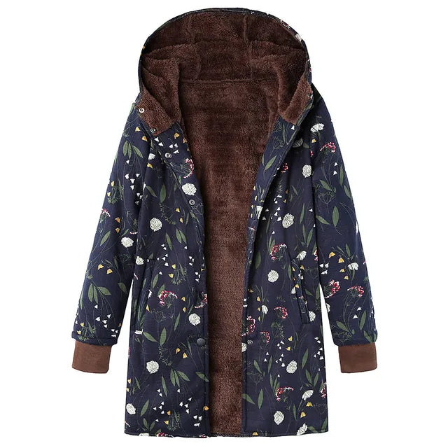 Clover™ Thick, printed cashmere jacket