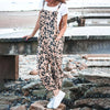 Printed leopard jumpsuits