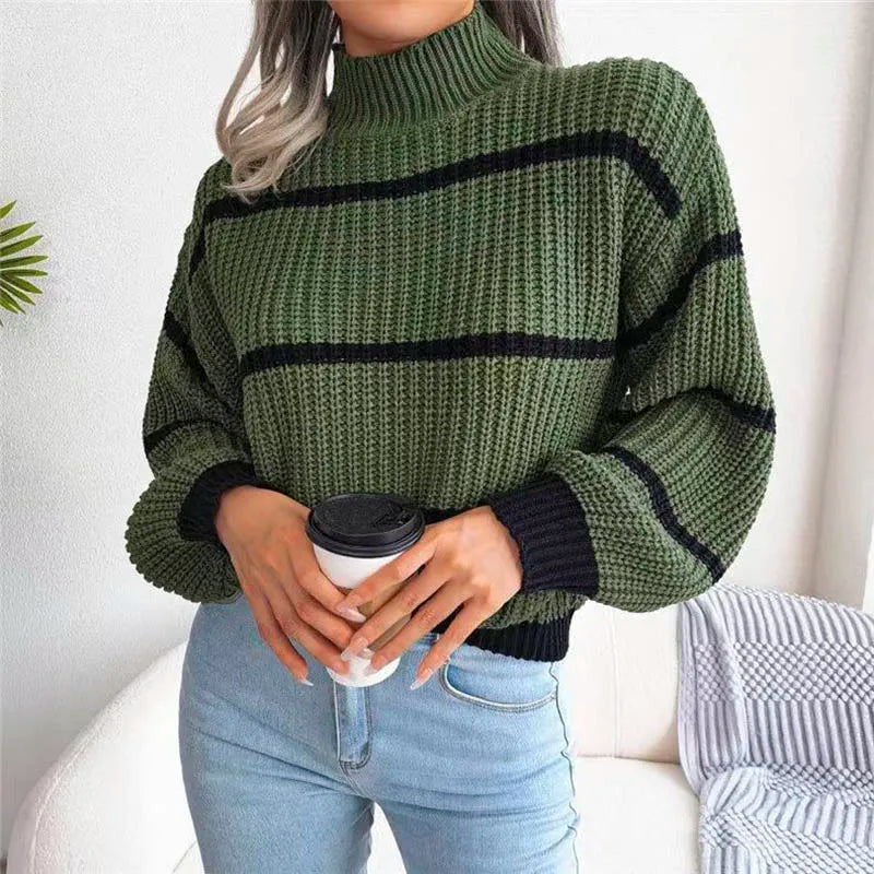 Warm knitted jumper