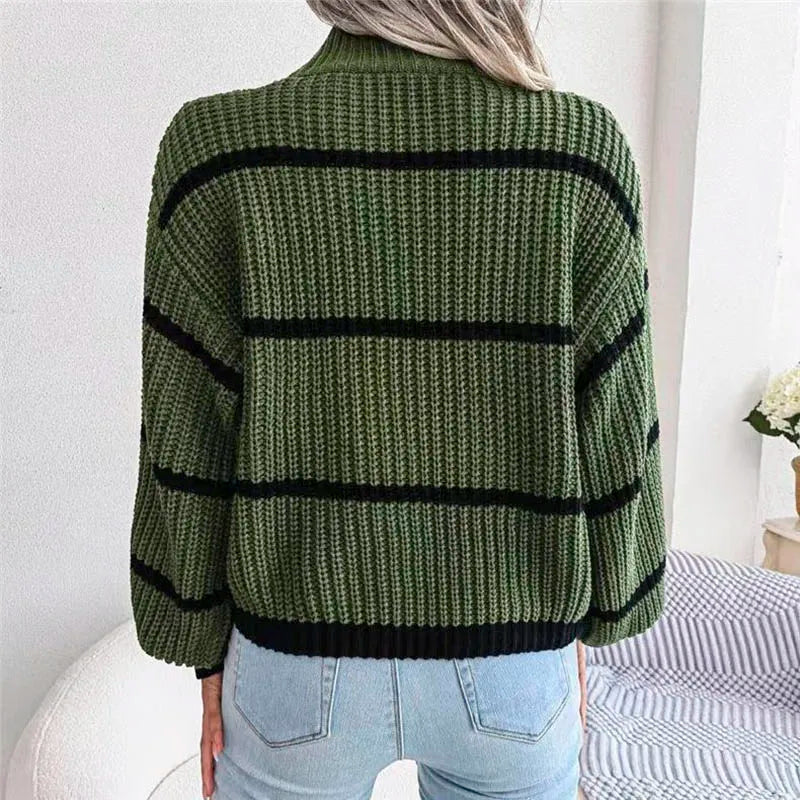 Warm knitted jumper