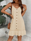 Women's - Elegant Summer Dress - Fine Straps - Lightweight and Stylish - Perfect for Warm Weather