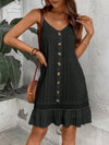 Women's - Elegant Summer Dress - Fine Straps - Lightweight and Stylish - Perfect for Warm Weather