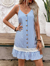 Women's - Elegant Summer Dress - Fine Straps - Lightweight and Stylish - Perfect for Warm Weather