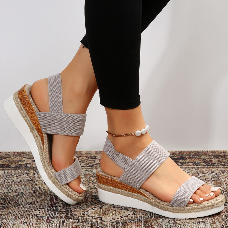 Women's - All-Day Comfort Sandals - Soft Material - Casual Style Footwear