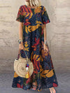 Dress With Fashion Print