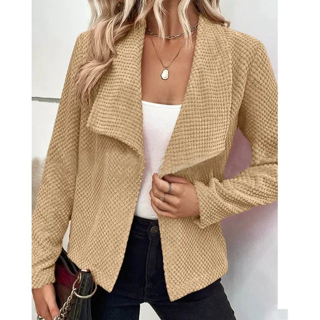 Fashionable woollen jacket for women