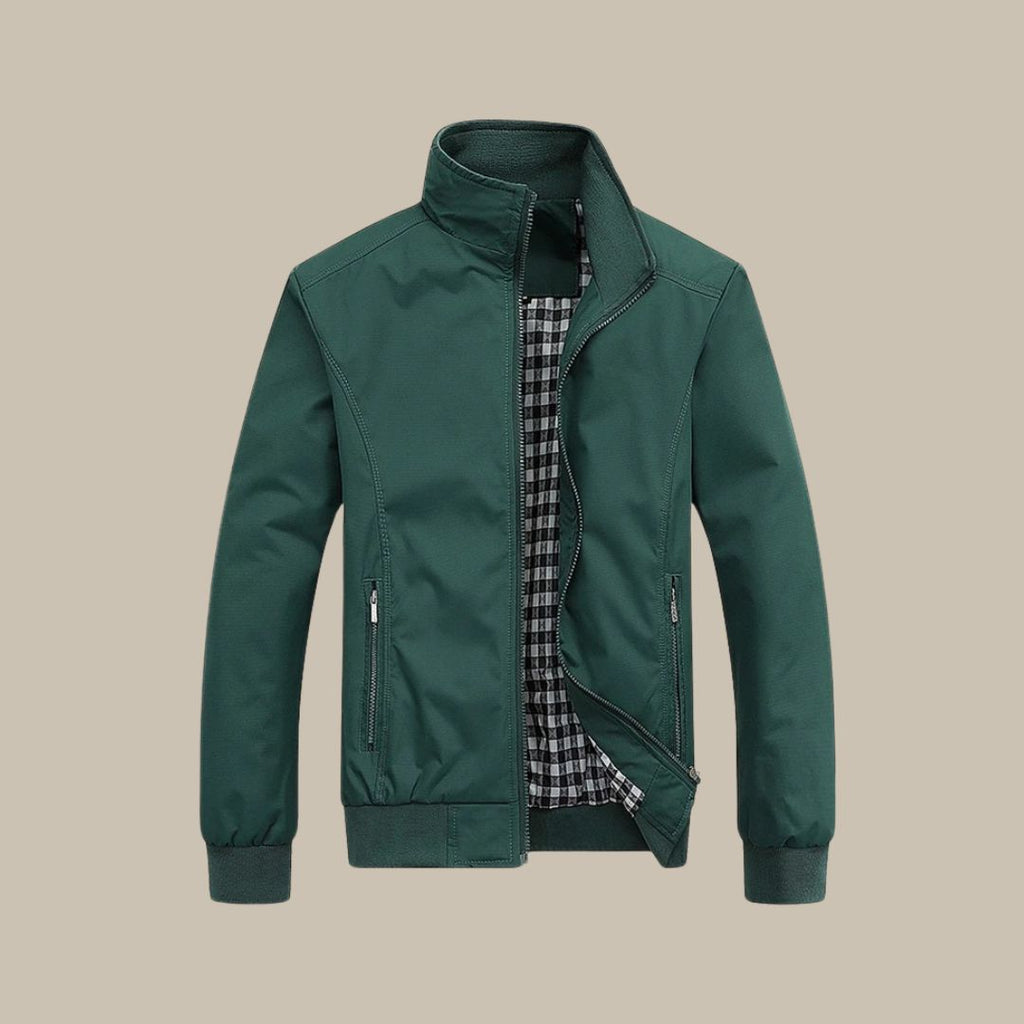 Men's - Casual Summer Jacket - Stylish with Collar - Perfect for Warm Days