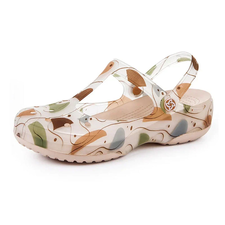 Summer New Ladies Transparent Beach Jelly Shoes