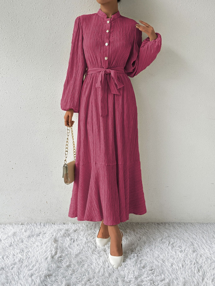Women's - Elegant Long Sleeve Dress - Stylish Design - Perfect for Any Occasion - Women's Fashion