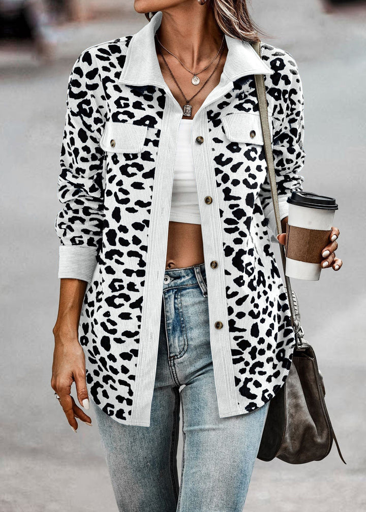 Chic leopard jacket