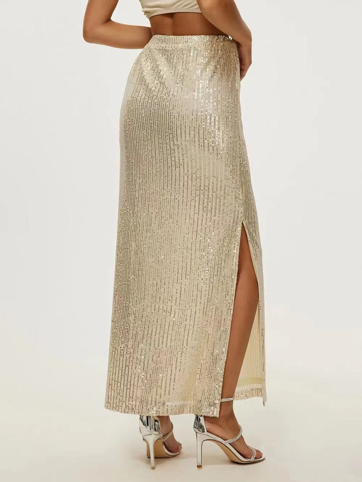 Modern Fashionable sequin skirt Street Trend