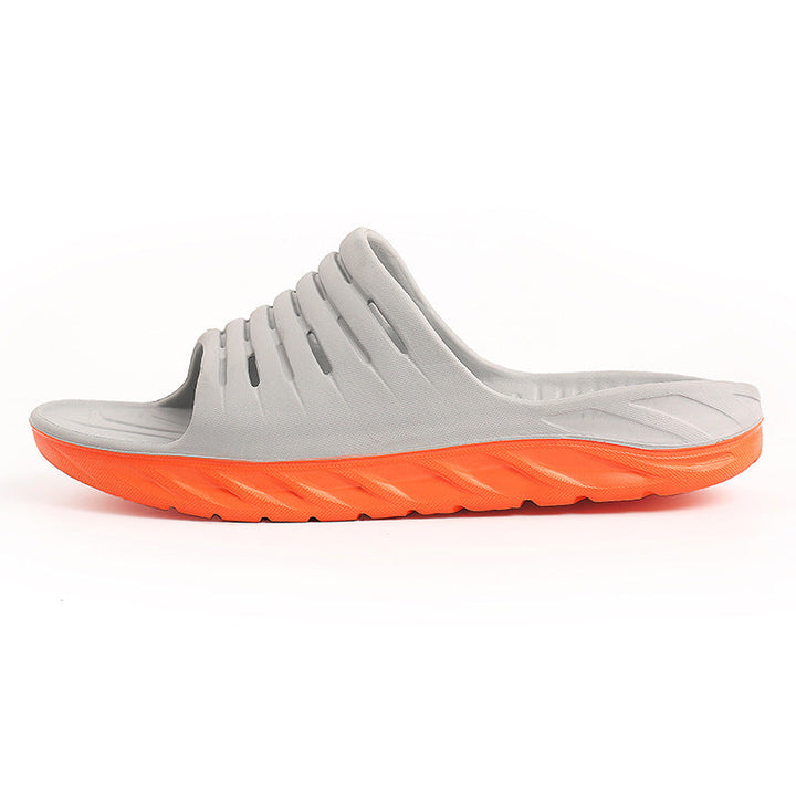 Home Indoor and outdoor sports slippers with shock absorption