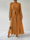 Women's - Elegant Long Sleeve Dress - Stylish Design - Perfect for Any Occasion - Women's Fashion