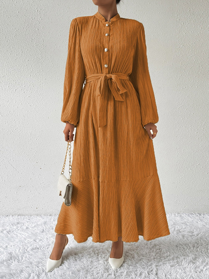 Women's - Elegant Long Sleeve Dress - Stylish Design - Perfect for Any Occasion - Women's Fashion