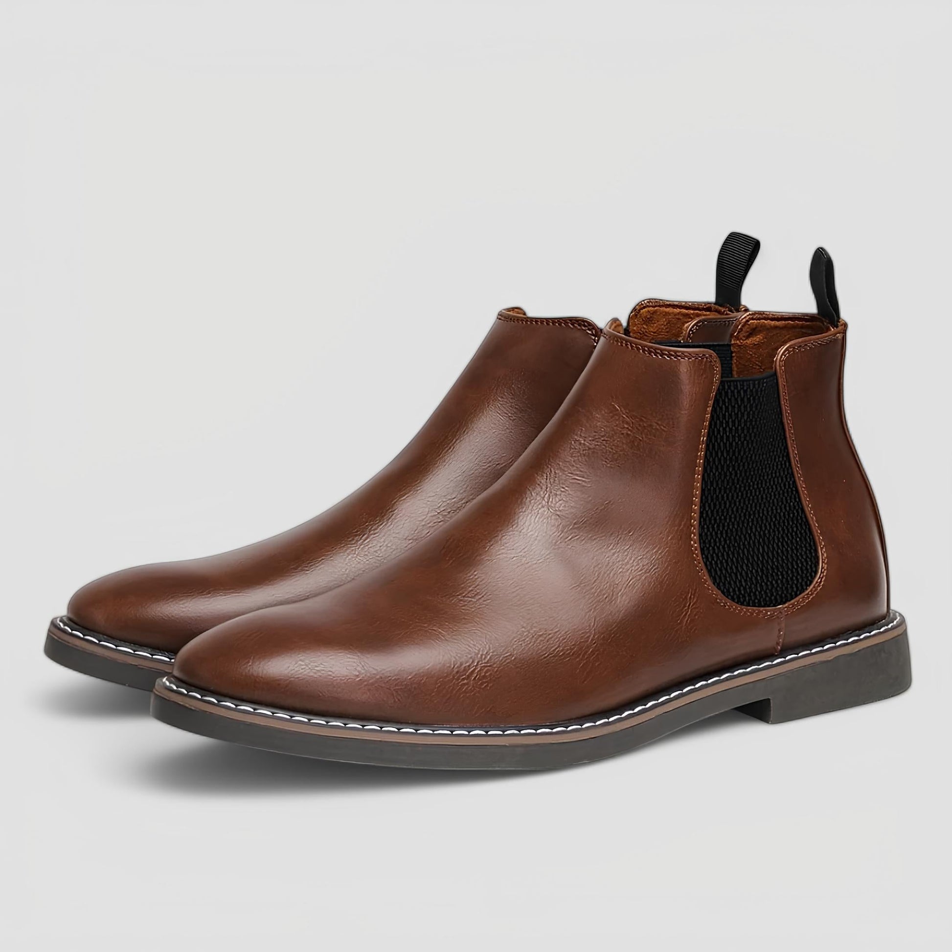 Men's - Chelsea Boots - Slip-On - Elegant and Stylish