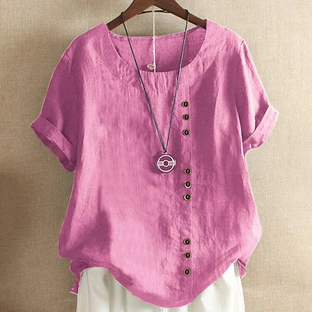 Breathable spring blouse