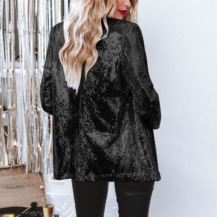 Blazer With Sequins