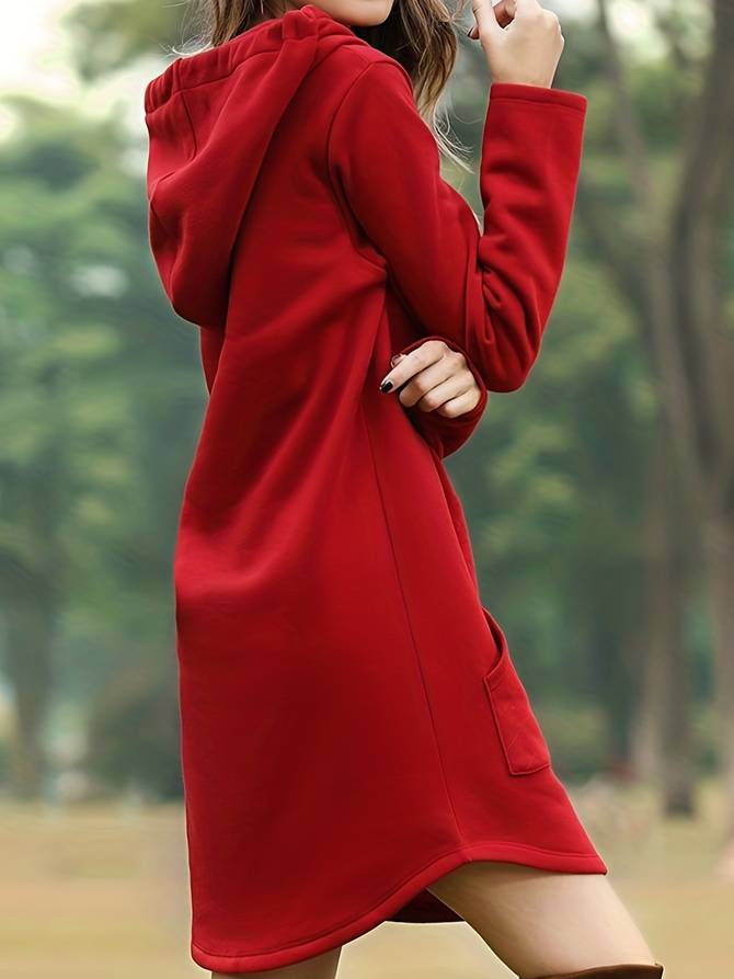 Women's - Long Hoodie - Soft & Stylish