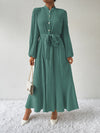 Women's - Elegant Long Sleeve Dress - Stylish Design - Perfect for Any Occasion - Women's Fashion