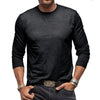 Long-sleeved cotton T-shirt for men