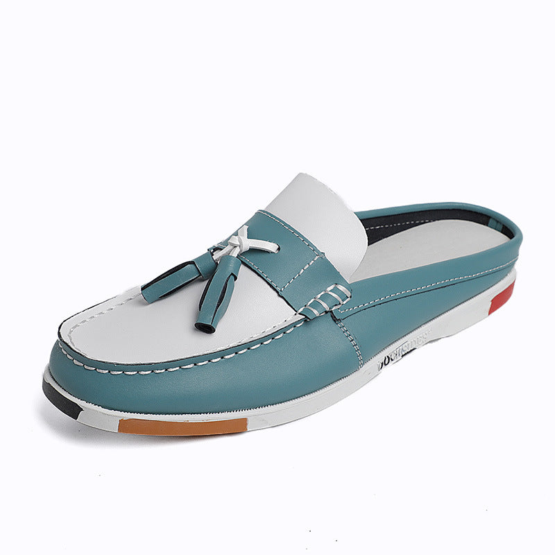 Loafers Casual half toe shoes