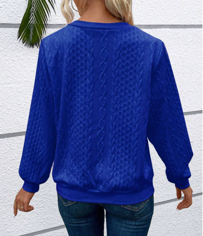 Women's - Zipper Sweater - Breathable Fabric - Cosy Knit Fabric - Stylish Layering Essential