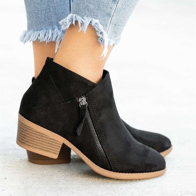 Women's - Stylish Boots - Durable materials - Comfortable Fashion Footwear - Trendy Design for All-Day Wear