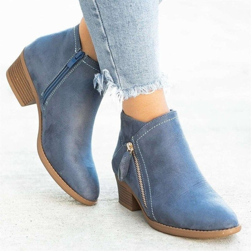 Women's - Stylish Boots - Durable materials - Comfortable Fashion Footwear - Trendy Design for All-Day Wear