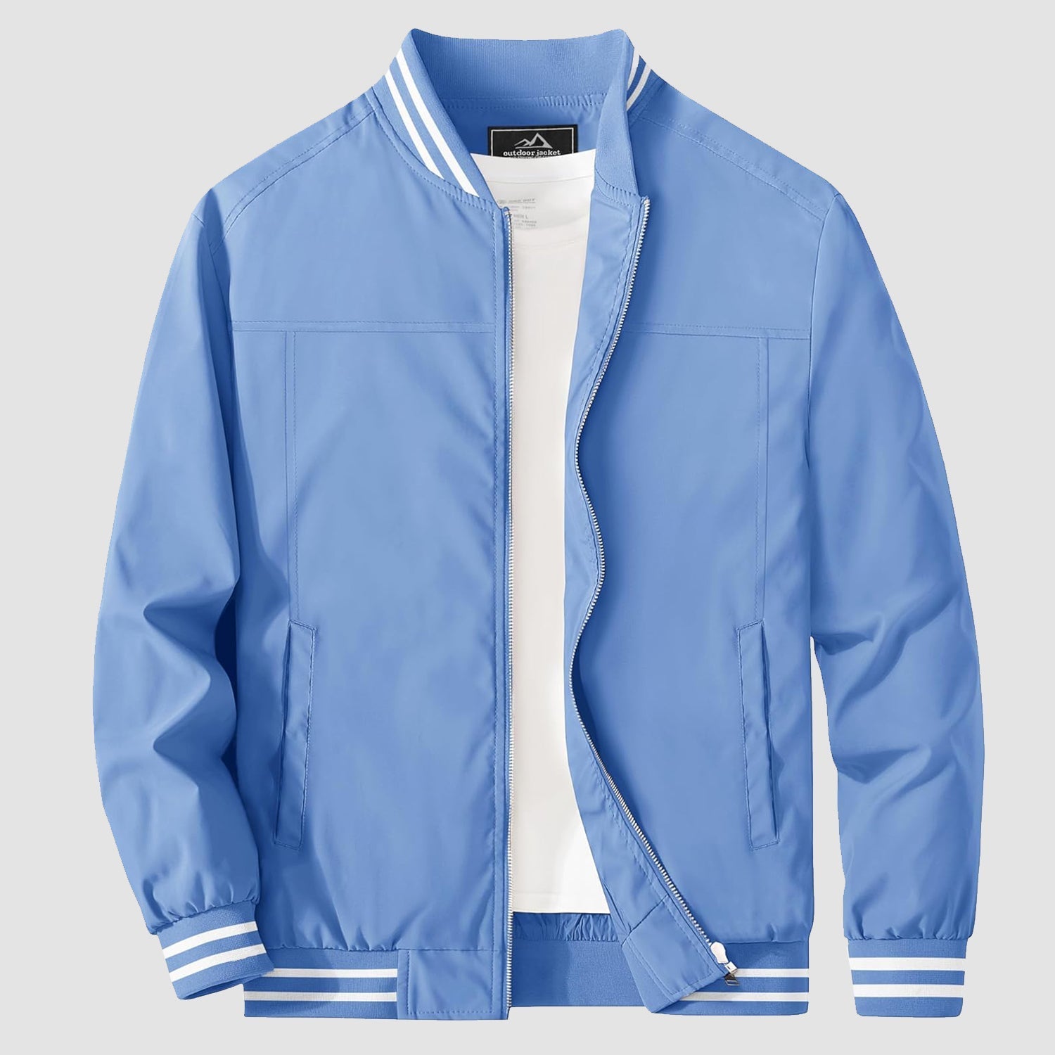 Men's - Bomber Jacket – Lightweight, Casual Windbreaker – Stylish Outerwear