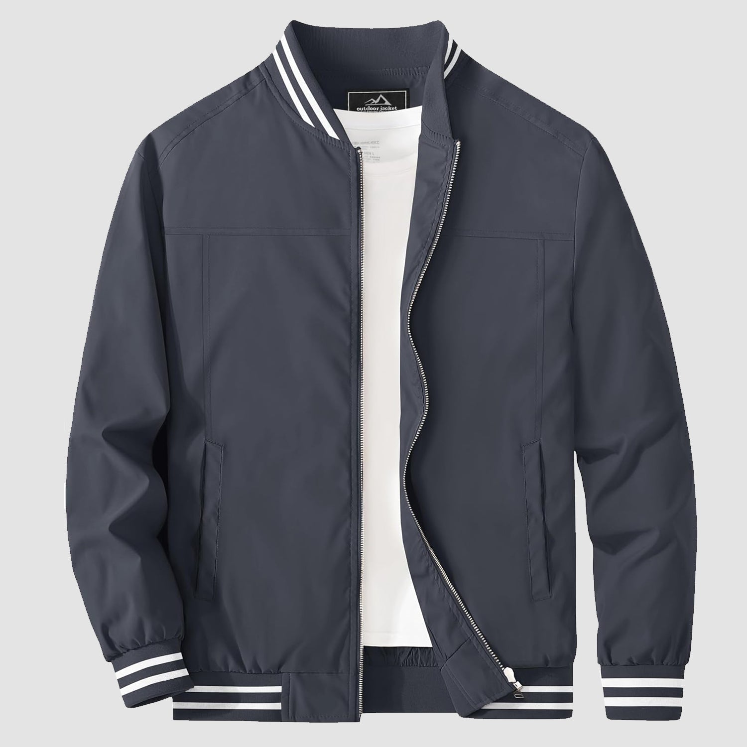 Men's - Bomber Jacket – Lightweight, Casual Windbreaker – Stylish Outerwear