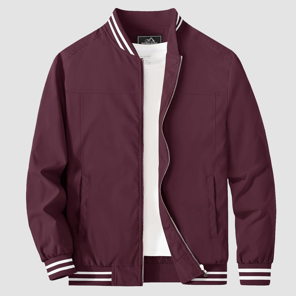 Men's - Bomber Jacket – Lightweight, Casual Windbreaker – Stylish Outerwear