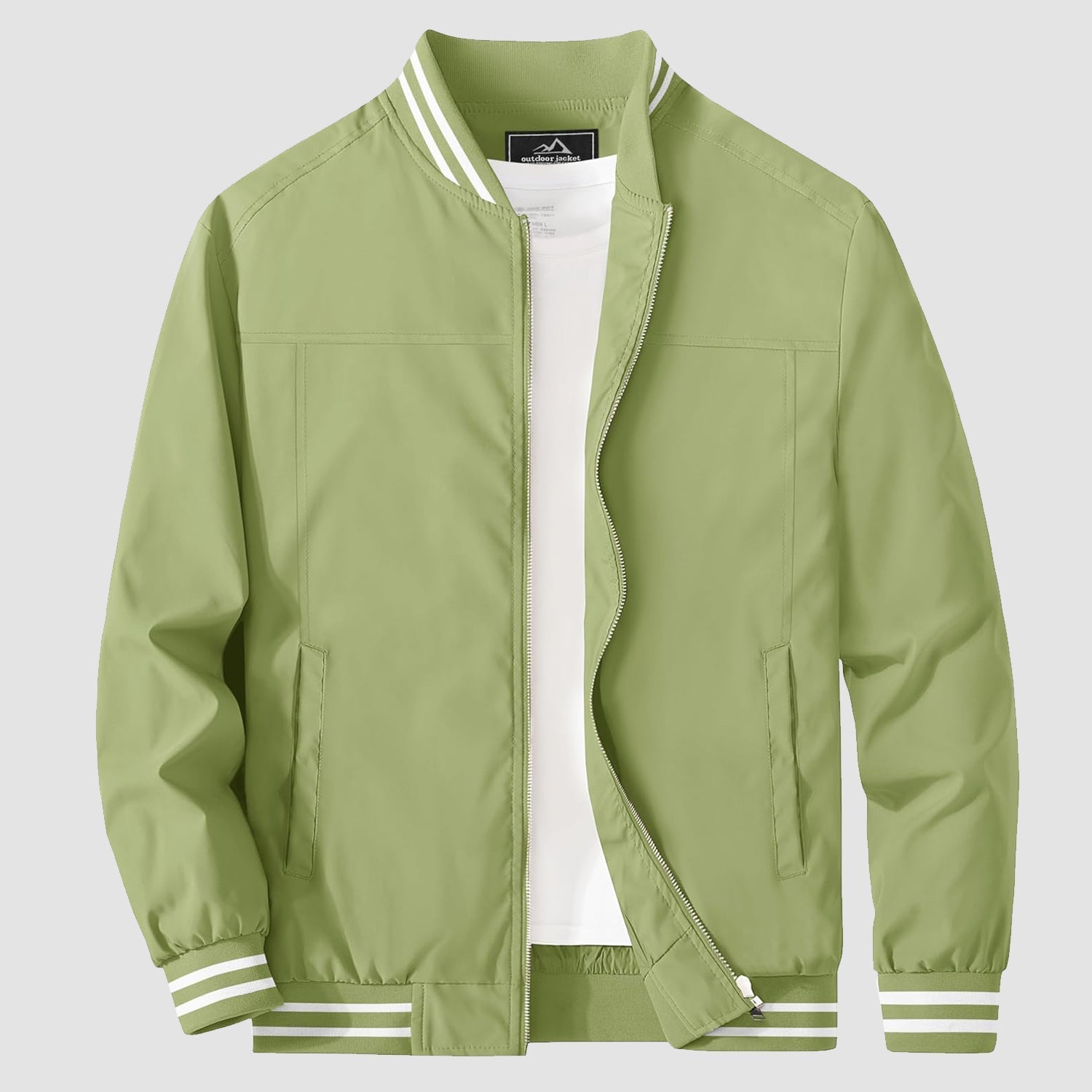 Men's - Bomber Jacket – Lightweight, Casual Windbreaker – Stylish Outerwear