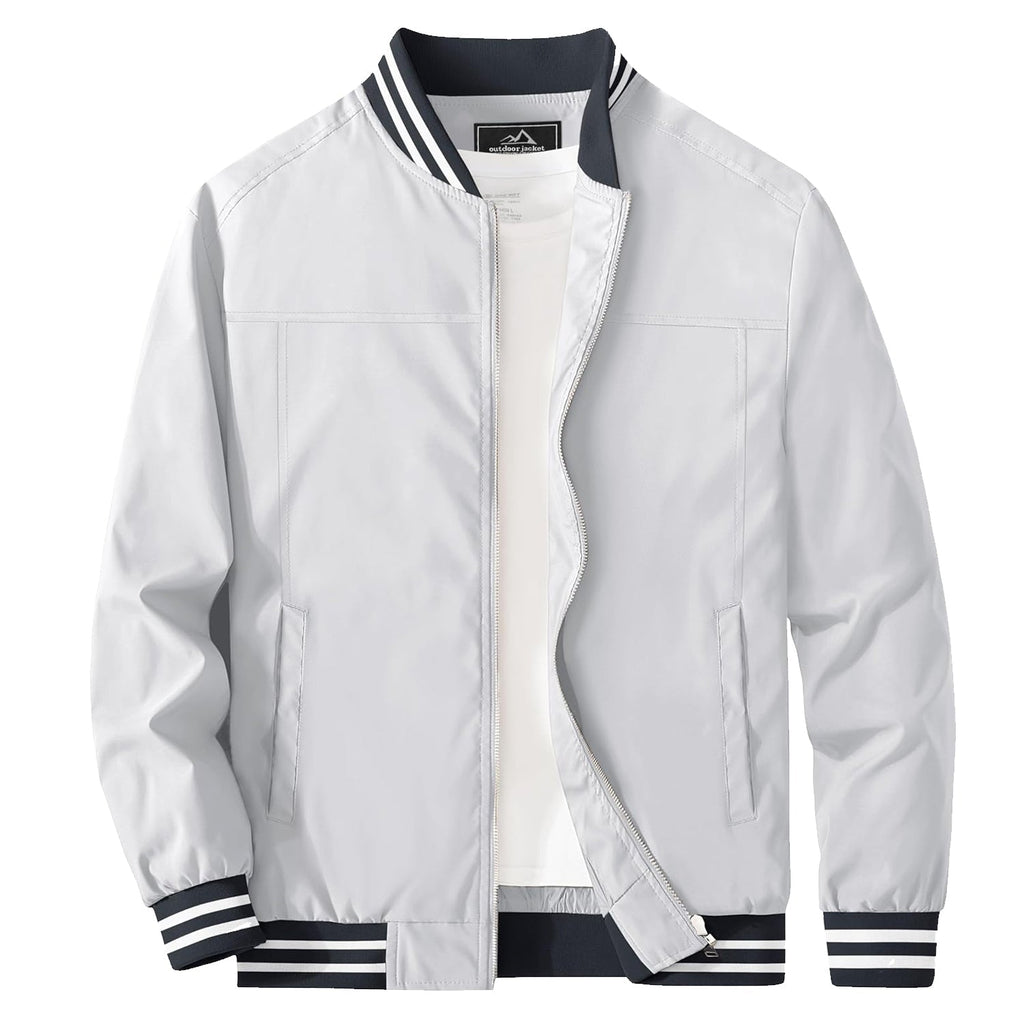 Men's - Bomber Jacket – Lightweight, Casual Windbreaker – Stylish Outerwear