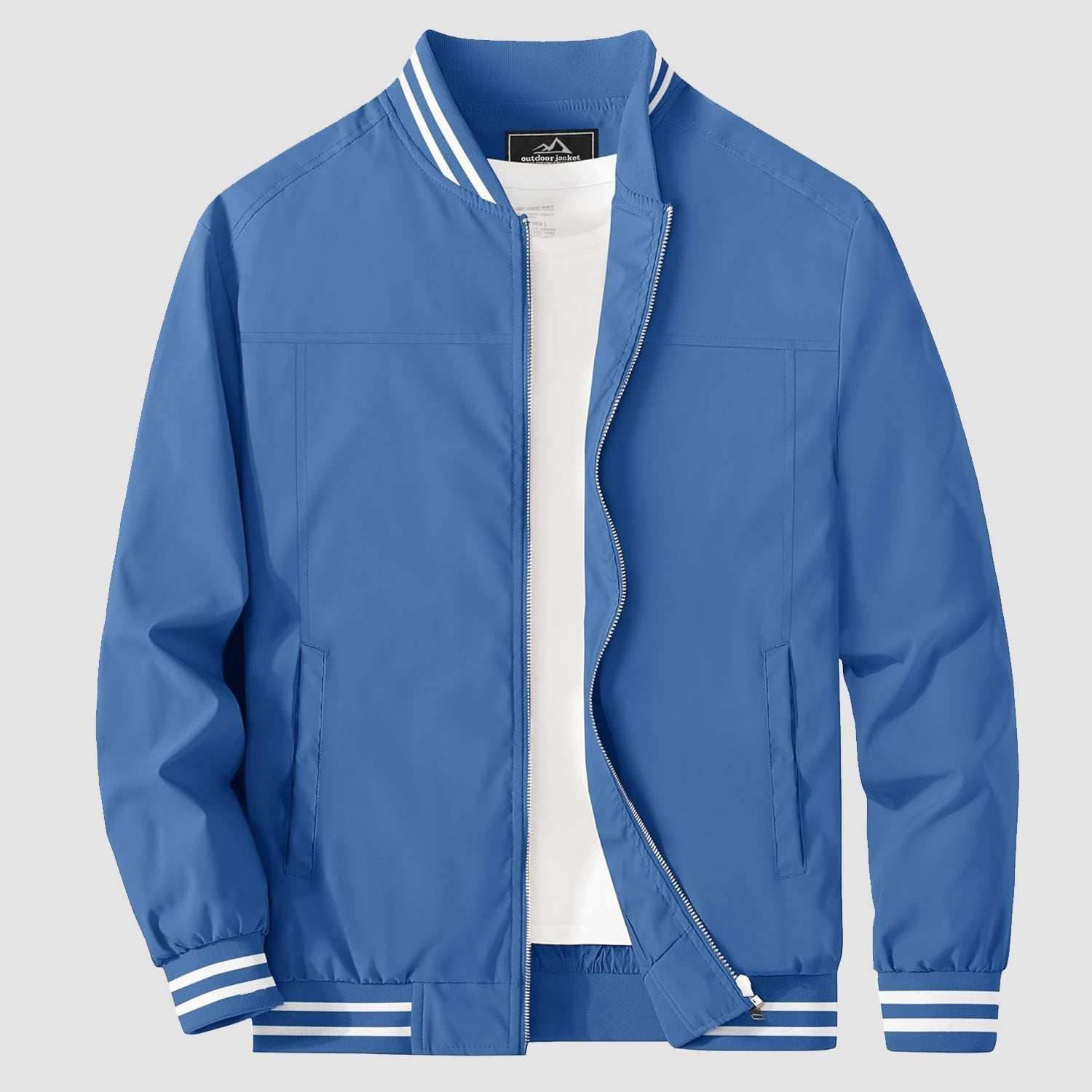 Men's - Bomber Jacket – Lightweight, Casual Windbreaker – Stylish Outerwear