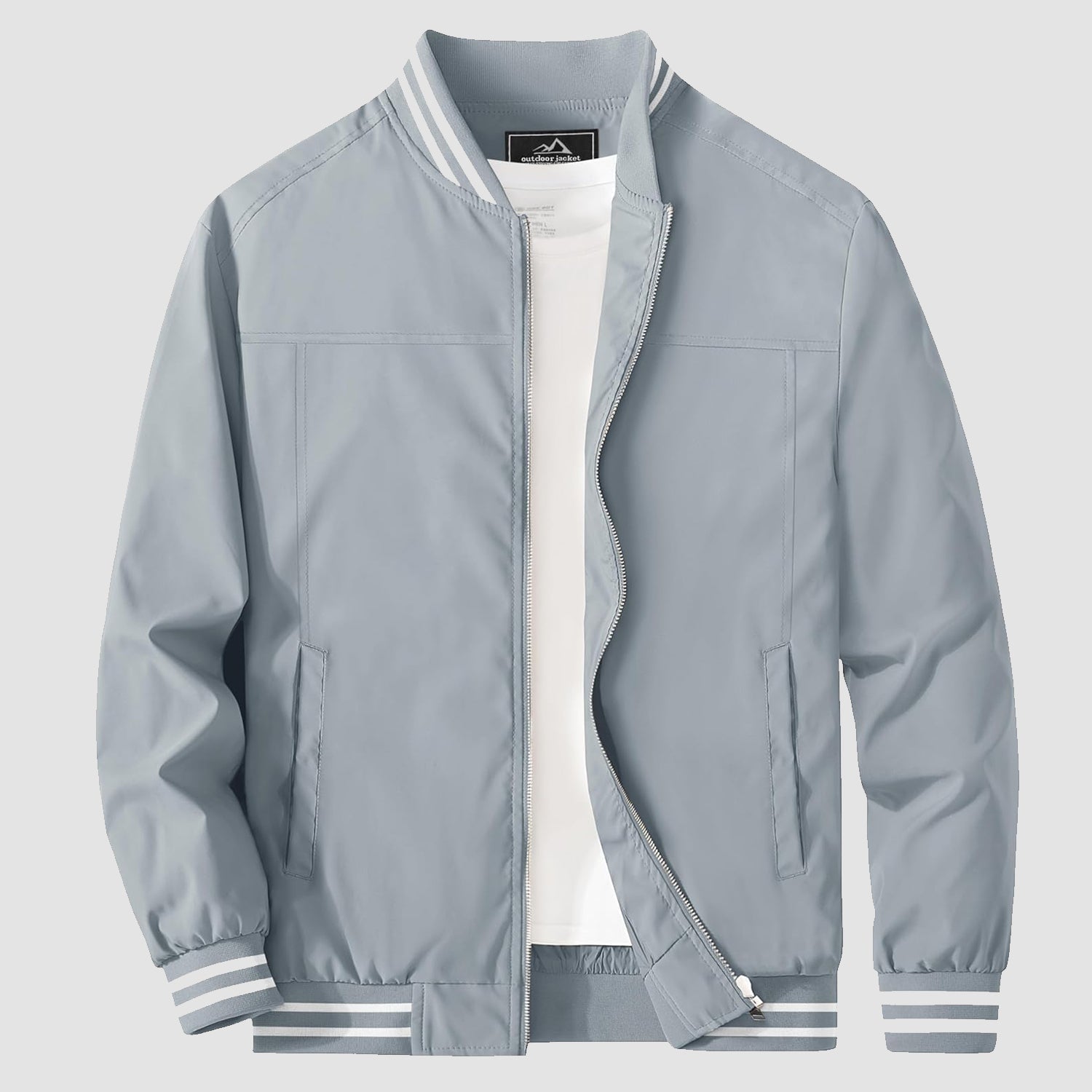 Men's - Bomber Jacket – Lightweight, Casual Windbreaker – Stylish Outerwear