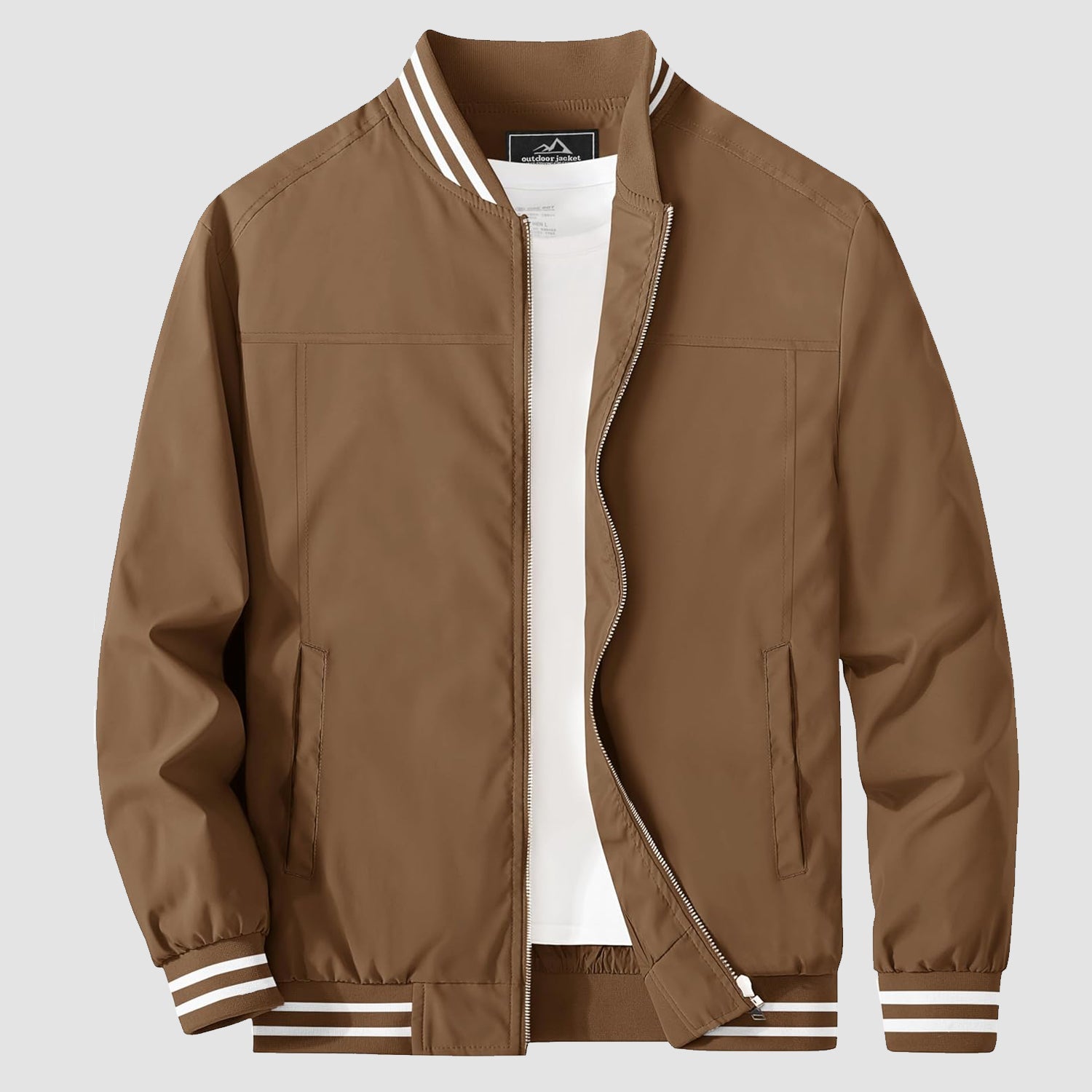 Men's - Bomber Jacket – Lightweight, Casual Windbreaker – Stylish Outerwear