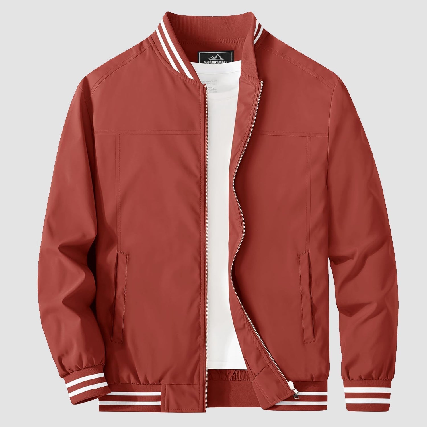 Men's - Bomber Jacket – Lightweight, Casual Windbreaker – Stylish Outerwear