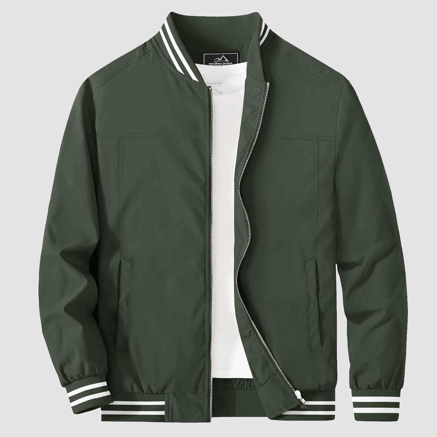 Men's - Bomber Jacket – Lightweight, Casual Windbreaker – Stylish Outerwear