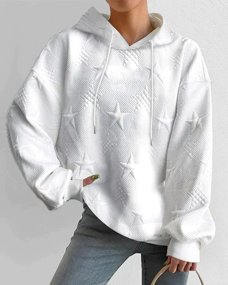 Sweatshirt with long sleeves