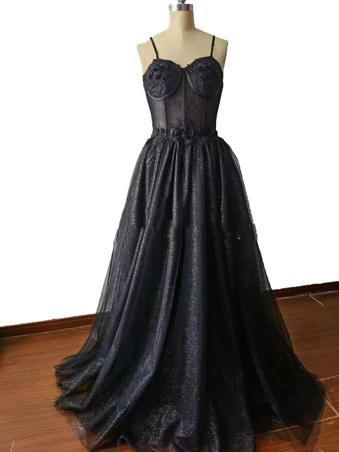 Show Elegant Black Slim Evening Dress Party Dress